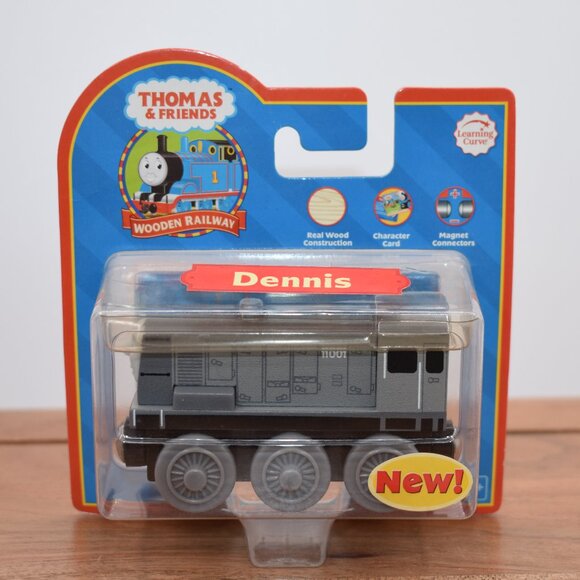 Dennis Character Card Learning Curve Thomas & Friends Wooden Railway Trains 2005 - Picture 1 of 9